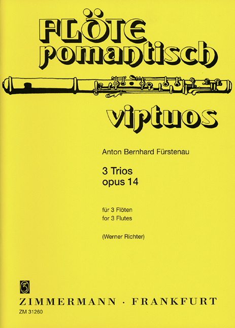 Vorderes Coverbild 3 Trios op. 14 