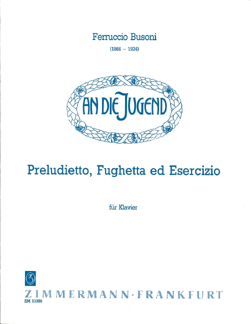 Vorderes Coverbild Preludietto, Fughetta ed Esercizio 