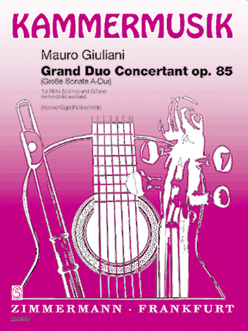 Vorderes Coverbild Grand Duo Concertant op. 85 