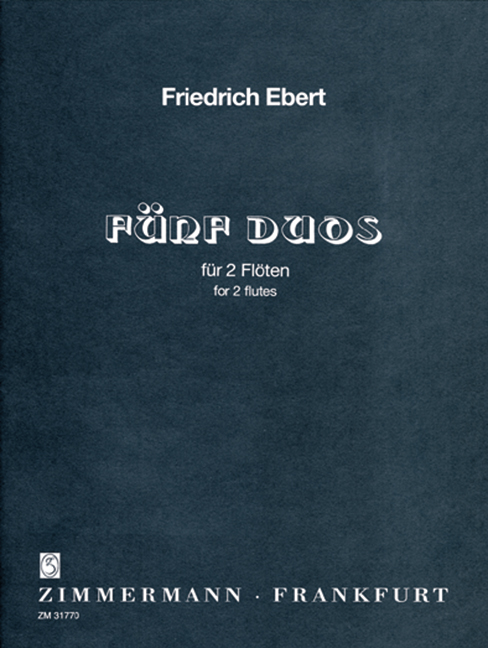 Vorderes Coverbild Fünf Duos 