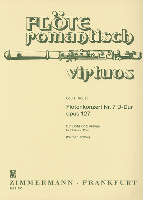 Vorderes Coverbild Flötenkonzert Nr. VII D-Dur op. 127 