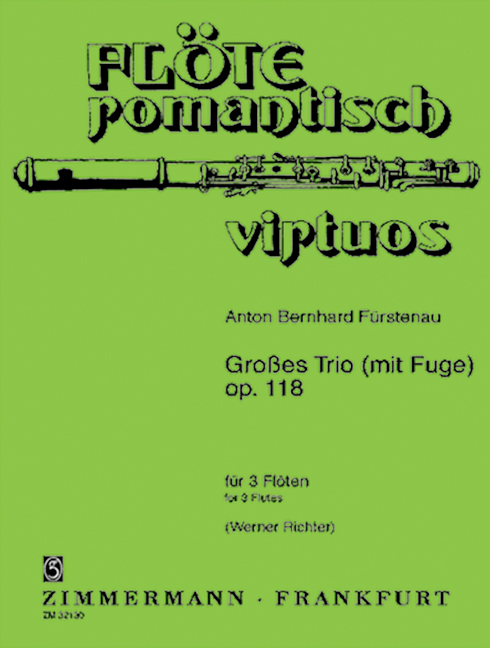 Vorderes Coverbild Großes Trio F-Dur (mit Fuge) op. 118 