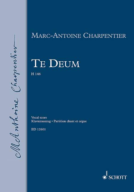 Vorderes Coverbild Te Deum H 146