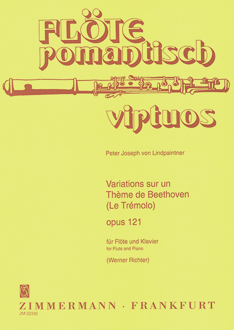 Vorderes Coverbild Variations sur un Thème de Beethoven op. 121 