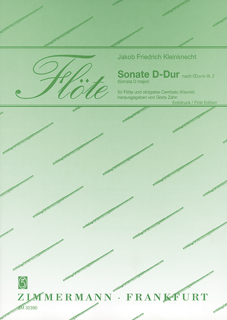 Vorderes Coverbild Sonate D-Dur 