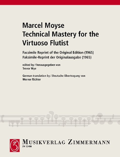 Vorderes Coverbild Technical Mastery for the Virtuoso Flutist 