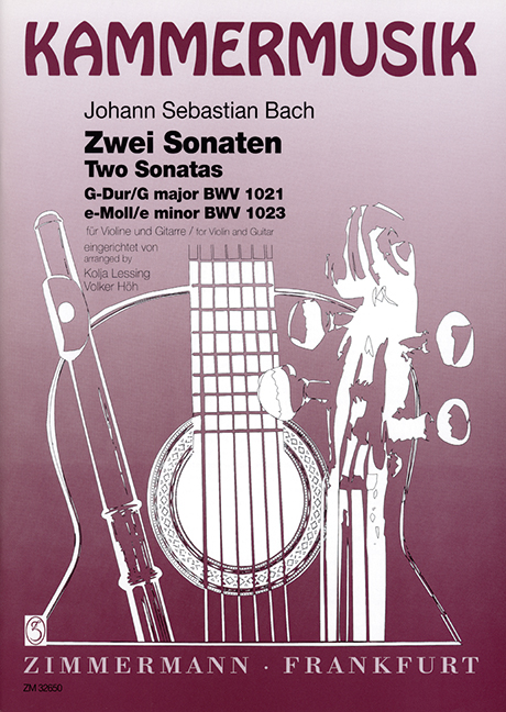 Vorderes Coverbild Sonaten G-Dur und e-Moll BWV 1021 und BWV 1023 