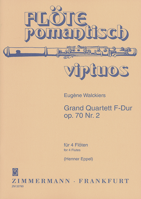Vorderes Coverbild Grand Quartett F-Dur op. 70/2 