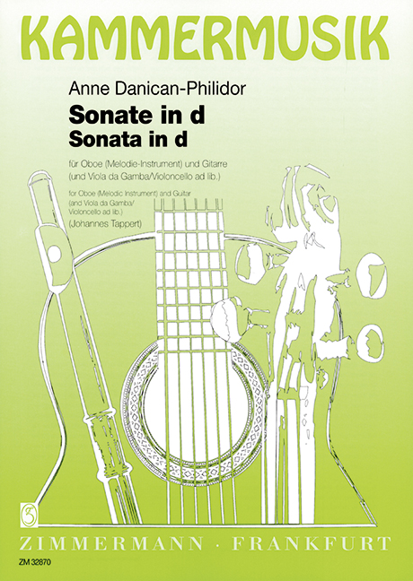 Vorderes Coverbild Sonate d-Moll 