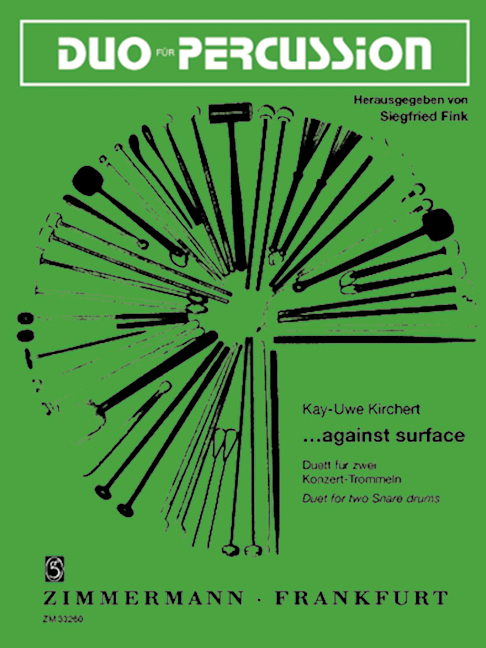 Vorderes Coverbild ...against surface 
