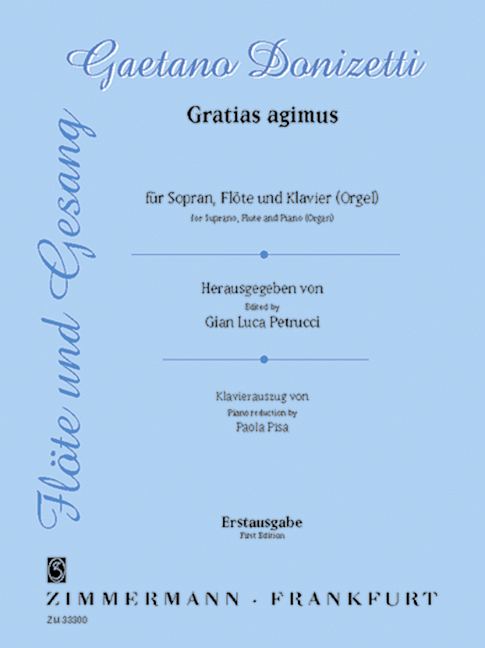 Vorderes Coverbild Gratias agimus 