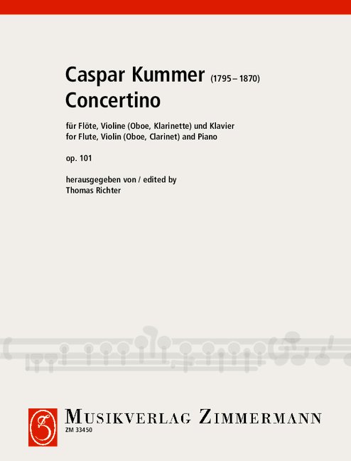 Vorderes Coverbild Concertino op. 101 