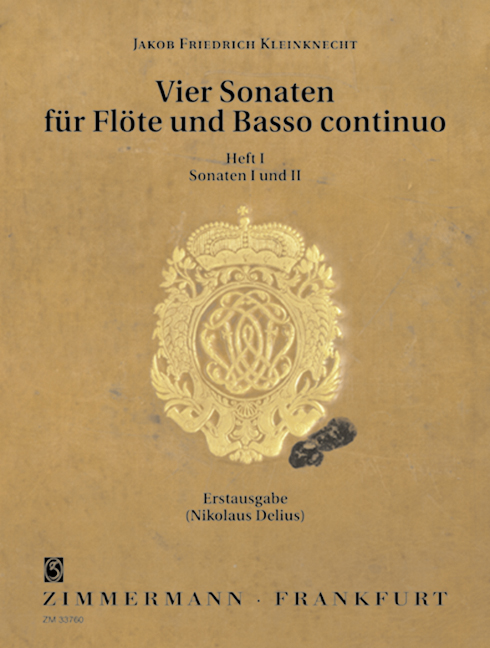 Vorderes Coverbild Vier Sonaten Heft 1