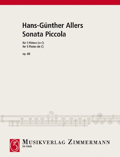 Vorderes Coverbild Sonata Piccola op. 80 