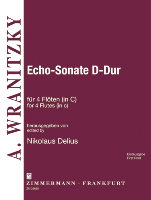 Vorderes Coverbild Echo-Sonate D-Dur 