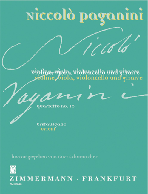 Vorderes Coverbild Quartetto Nr. 10 A-Dur 