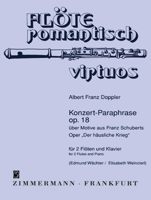 Vorderes Coverbild Konzert-Paraphrase op. 18 D 787 