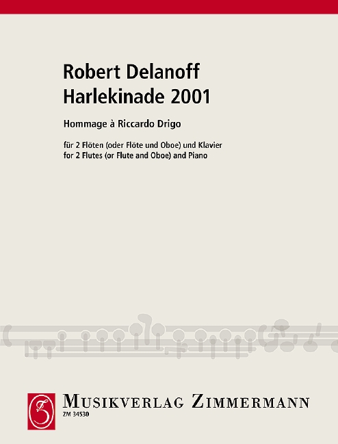 Vorderes Coverbild Harlekinade 2001 