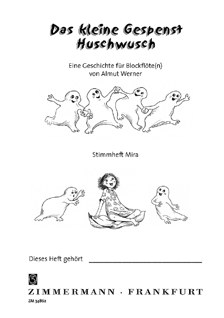 Vorderes Coverbild Das kleine Gespenst Huschwusch 