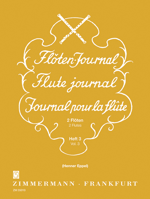 Vorderes Coverbild Flöten-Journal Heft 3