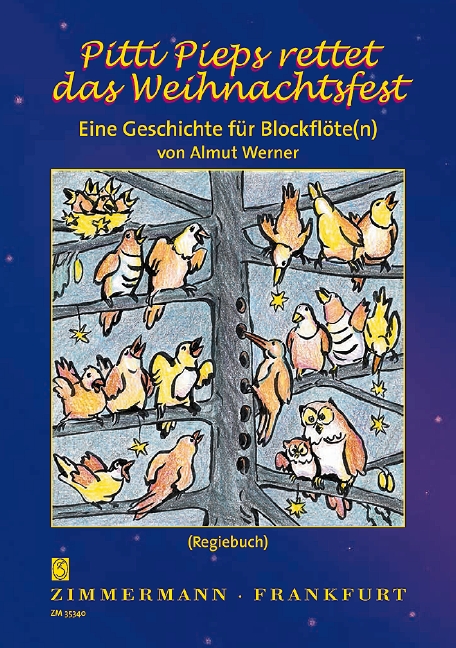 Vorderes Coverbild Pitti Pieps rettet das Weihnachtsfest 