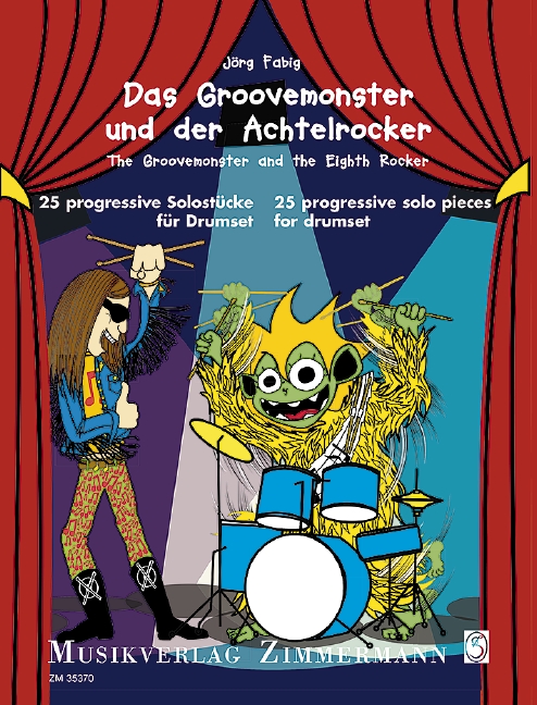 Vorderes Coverbild Das Groovemonster und der Achtelrocker 