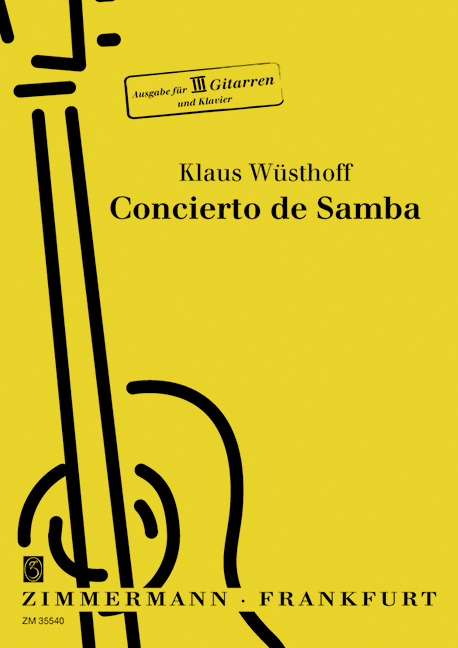 Vorderes Coverbild Concierto de Samba 