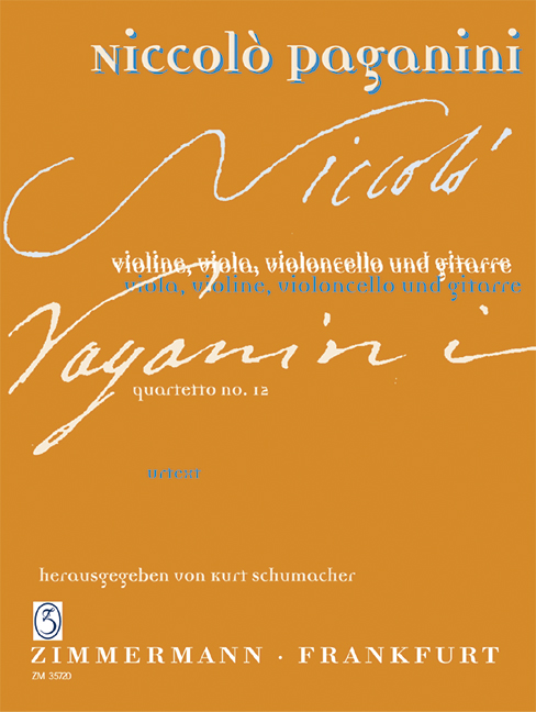 Vorderes Coverbild Quartetto No. 12 a-Moll 