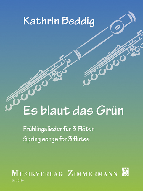 Vorderes Coverbild Es blaut das Grün 