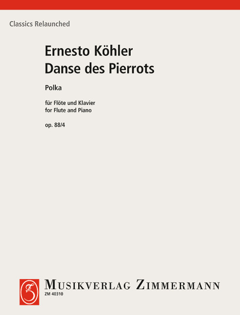 Vorderes Coverbild Danse des Pierrots (Polka) op. 88/4 