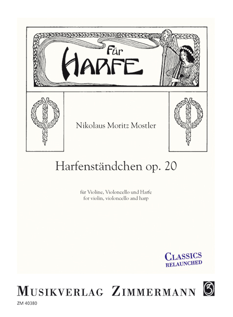 Vorderes Coverbild Harfenständchen op. 20 