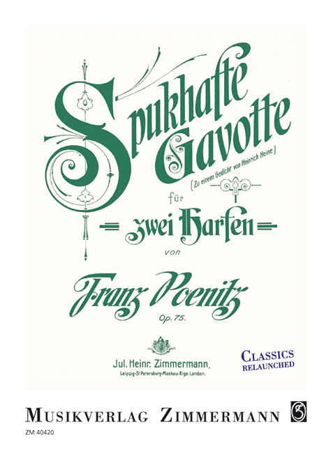 Vorderes Coverbild Spukhafte Gavotte op. 75 