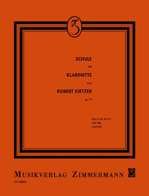 Vorderes Coverbild Schule für Klarinette op. 79 kplt.