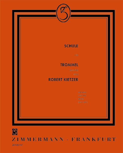 Vorderes Coverbild Schule für Trommel (Militär) 