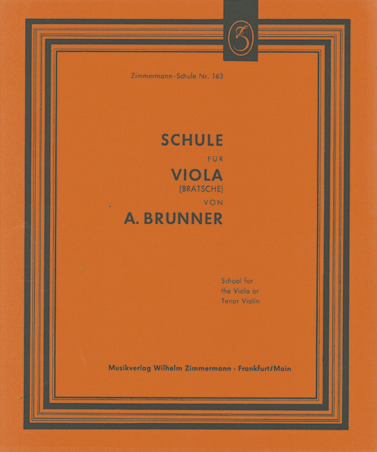 Vorderes Coverbild Schule für Viola (Bratsche) 