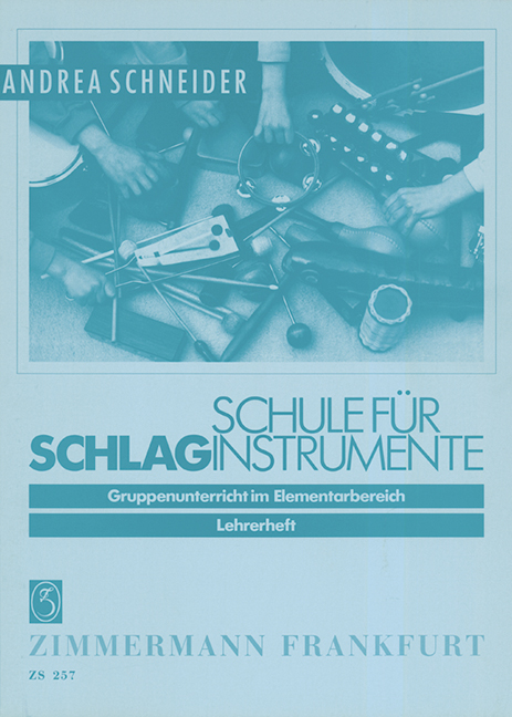 Vorderes Coverbild Schule für Schlaginstrumente 