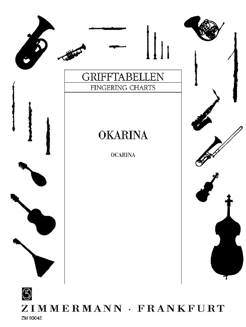 Vorderes Coverbild Grifftabelle für Okarina 