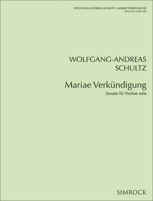Vorderes Coverbild Mariae Verkündigung 