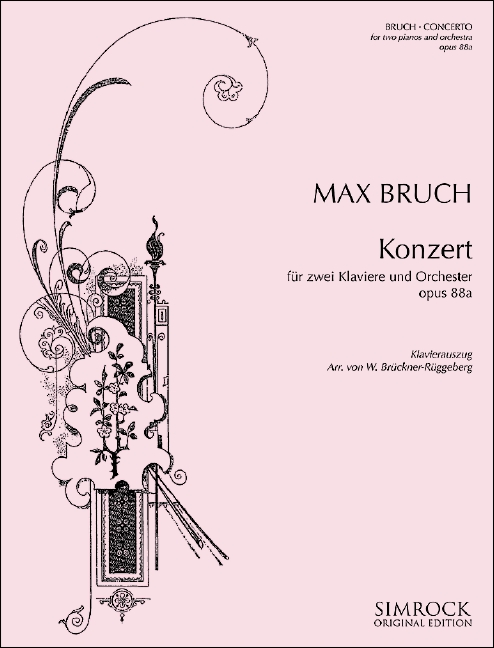 Vorderes Coverbild Konzert für zwei Klaviere und Orchester op. 88a 