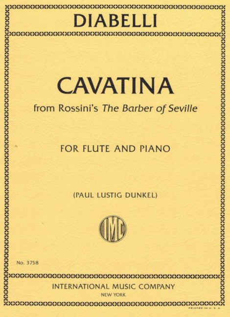 Vorderes Coverbild Cavatina 