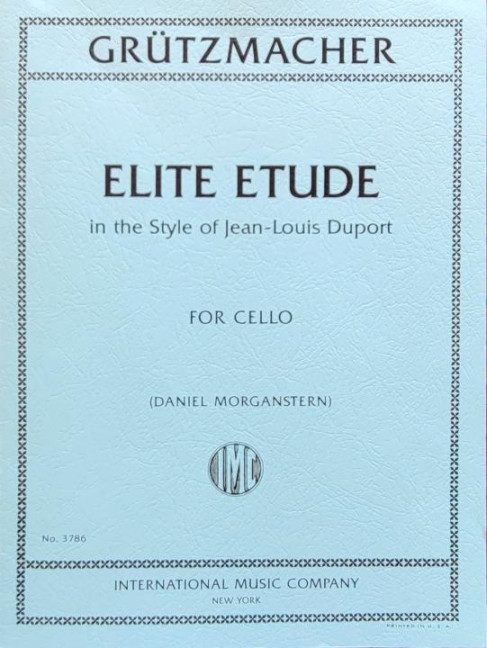 Vorderes Coverbild Elite Etude 