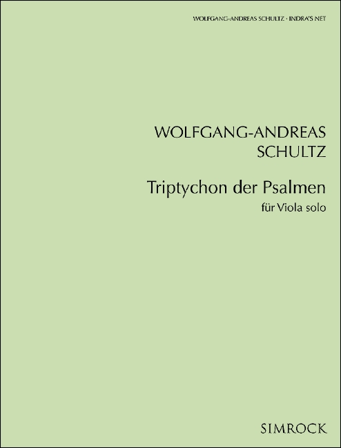 Vorderes Coverbild Triptychon der Psalmen 