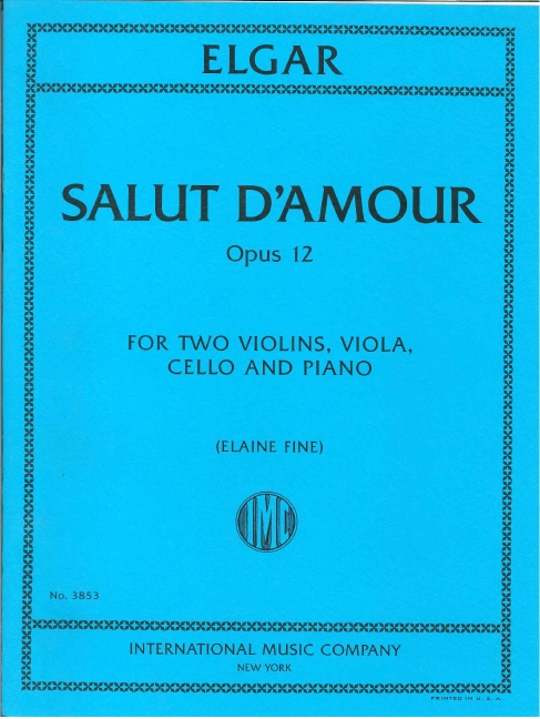Vorderes Coverbild Salut d'amour op.12 