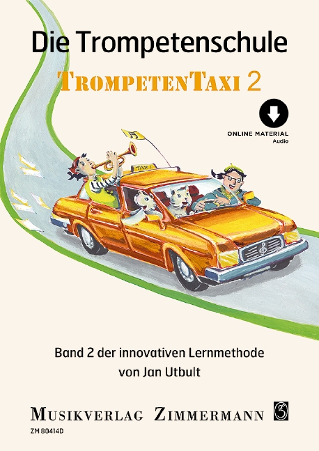 Vorderes Coverbild Die Trompetenschule "Trompetentaxi" Band 2
