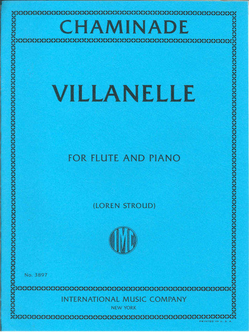 Vorderes Coverbild Villanelle 