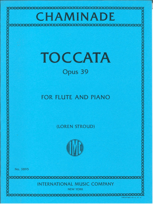 Vorderes Coverbild Toccata Op. 39 