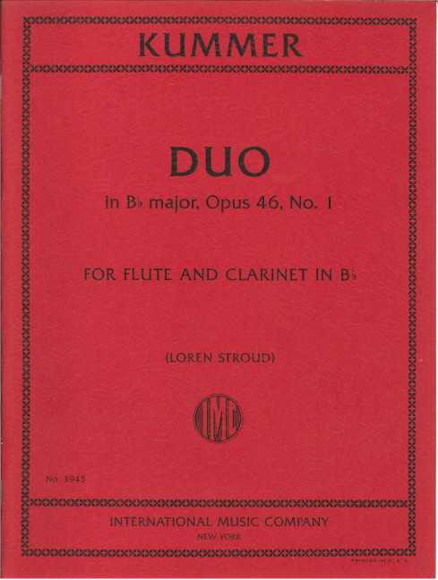 Vorderes Coverbild Duo in Bb Major op. 46/1 