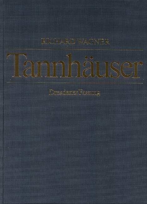 Vorderes Coverbild Tannhäuser und der Sängerkrieg auf Wartburg WWV 70 