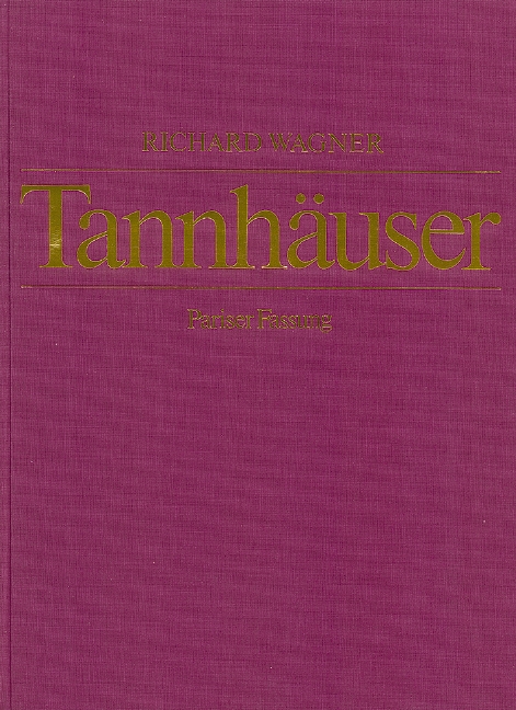 Vorderes Coverbild Tannhäuser und der Sängerkrieg auf Wartburg WWV 70 