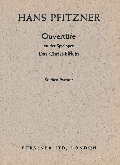 Vorderes Coverbild Das Christ-Elflein op. 20 